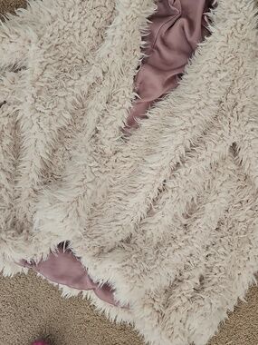 Free People Fur‎ Chenille Teddybear Y2K Jacket